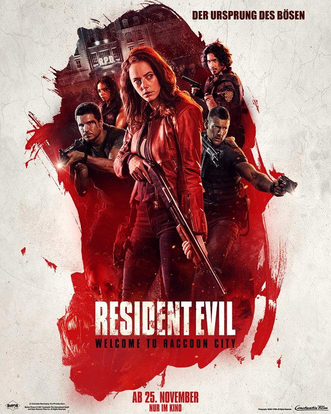 Resident Evil: Welcome to Raccoon City - Posters