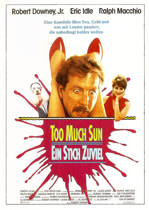 Too Much Sun - Ein Stich zuviel - Plakate