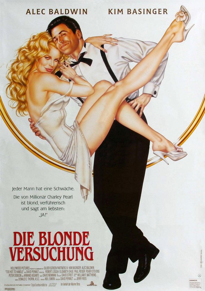 Die blonde Versuchung - Plakate