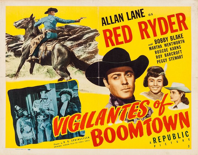 Vigilantes of Boomtown - Posters