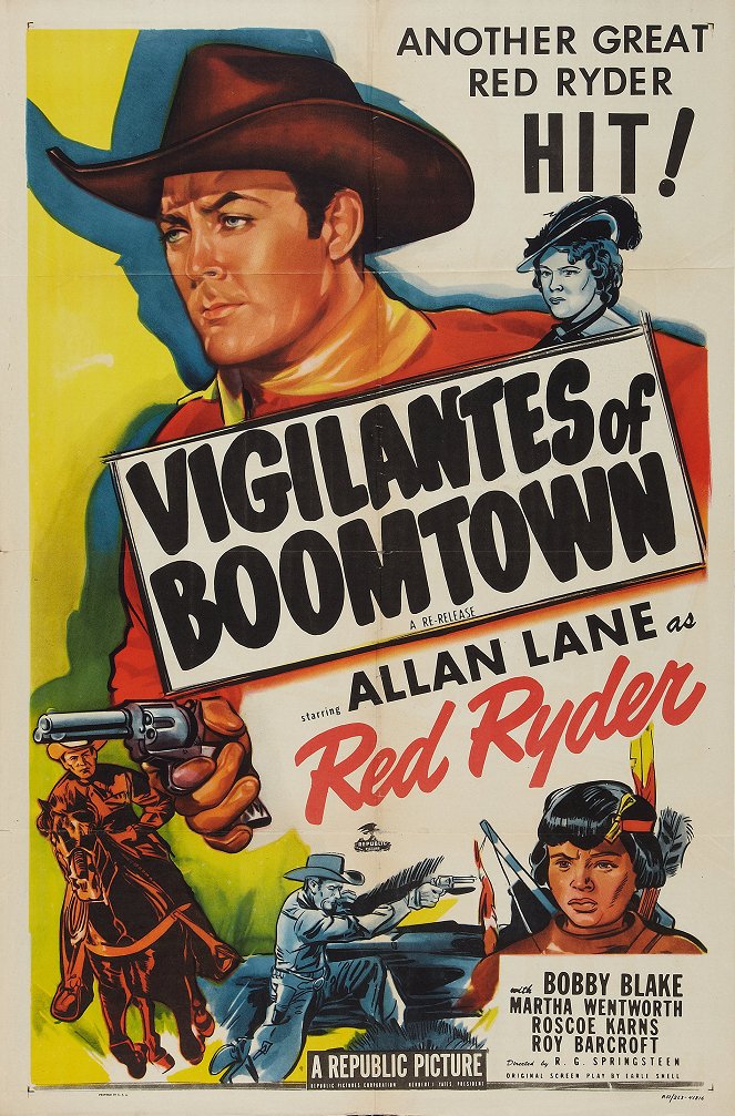Vigilantes of Boomtown - Plakáty