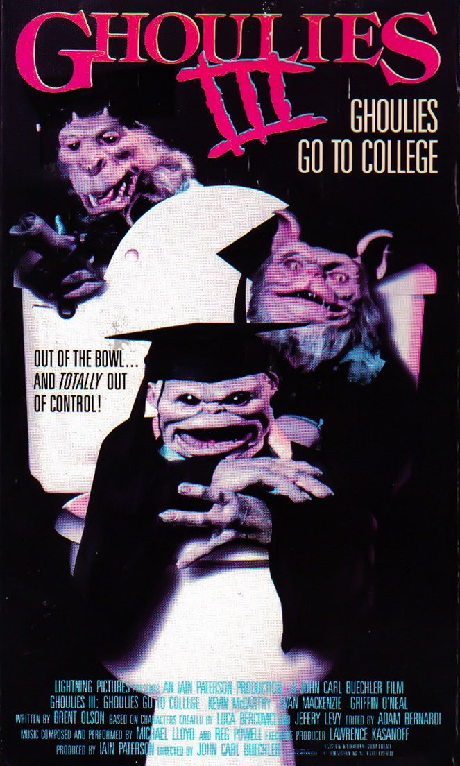 Ghoulies III: Ghoulies Go to College - Plakaty