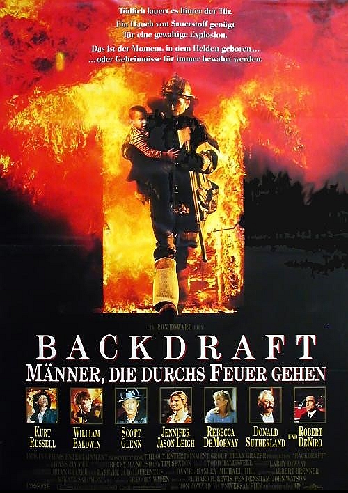 Backdraft - Männer, die durchs Feuer gehen - Plakate