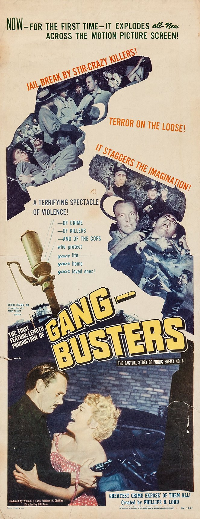 Gang Busters - Affiches