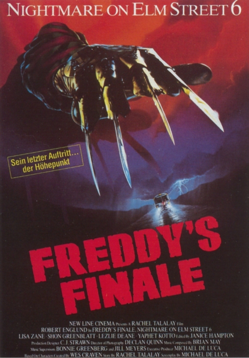 Freddys Finale - Nightmare on Elmstreet 6 - Plakate