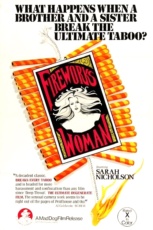 The Fireworks Woman - Affiches