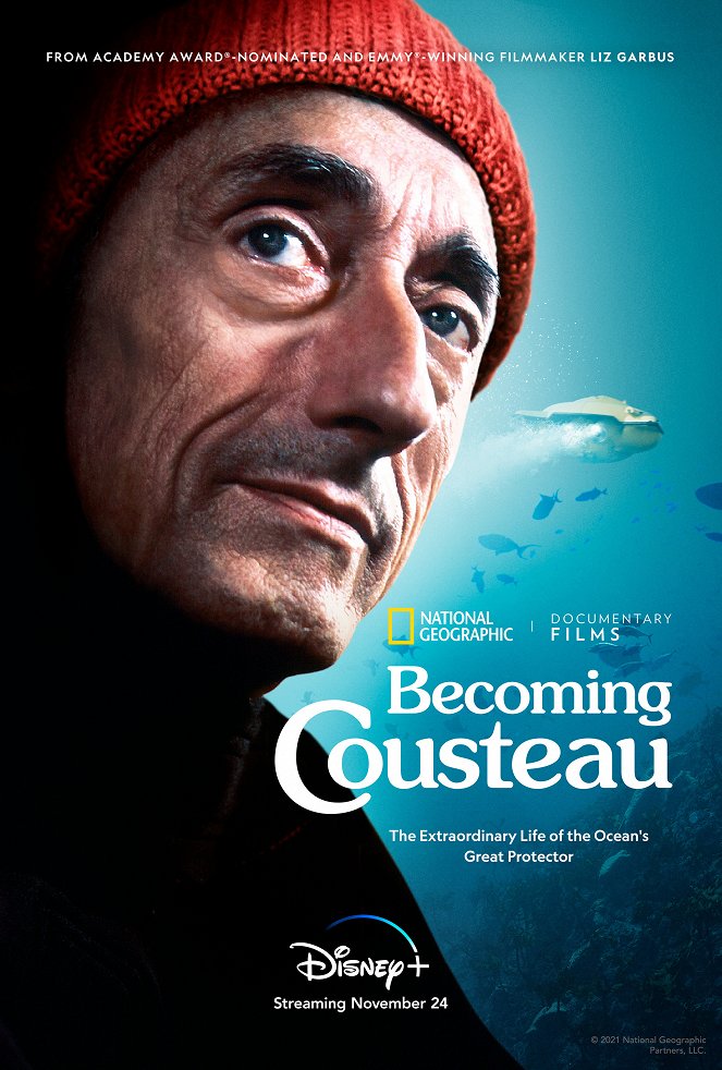 Cousteau, człowiek-legenda - Plakaty