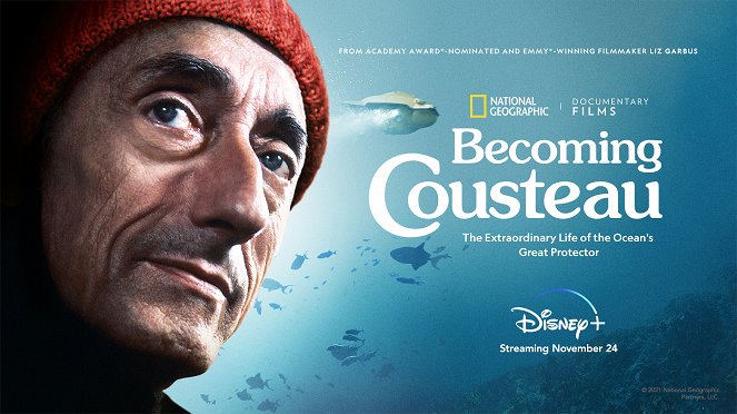 Cousteau, człowiek-legenda - Plakaty