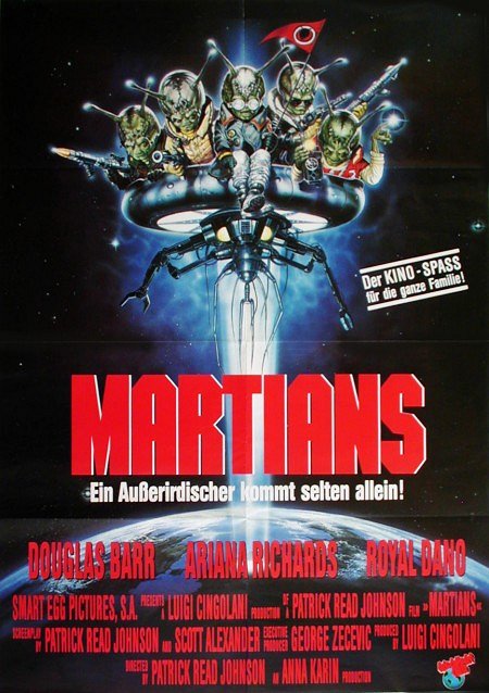 Martians!!! - Ein Außerirdischer kommt selten allein - Plakate