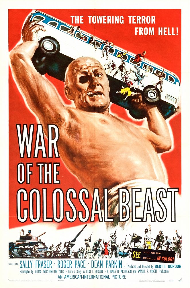 War of the Colossal Beast - Carteles