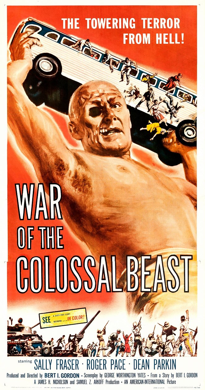 War of the Colossal Beast - Affiches