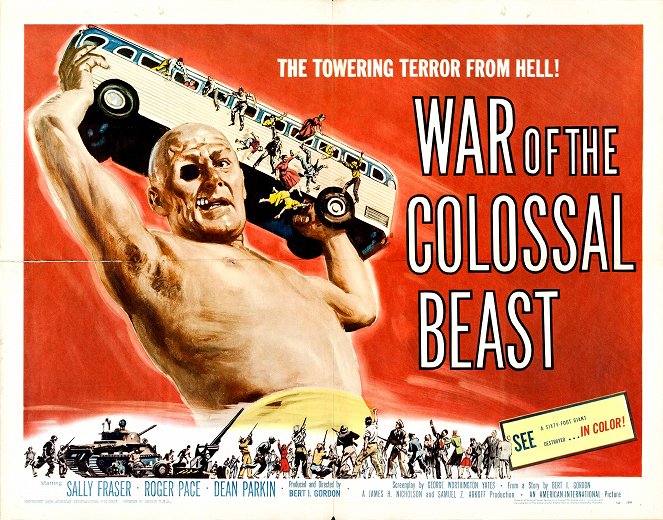 War of the Colossal Beast - Plakáty