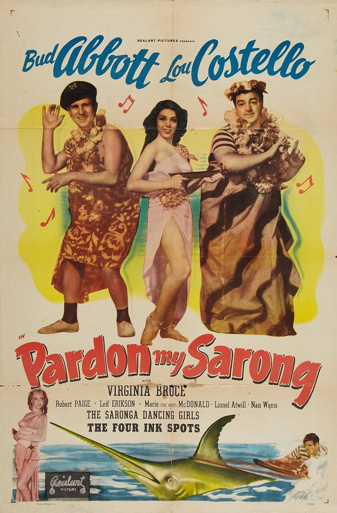 Pardon My Sarong - Carteles