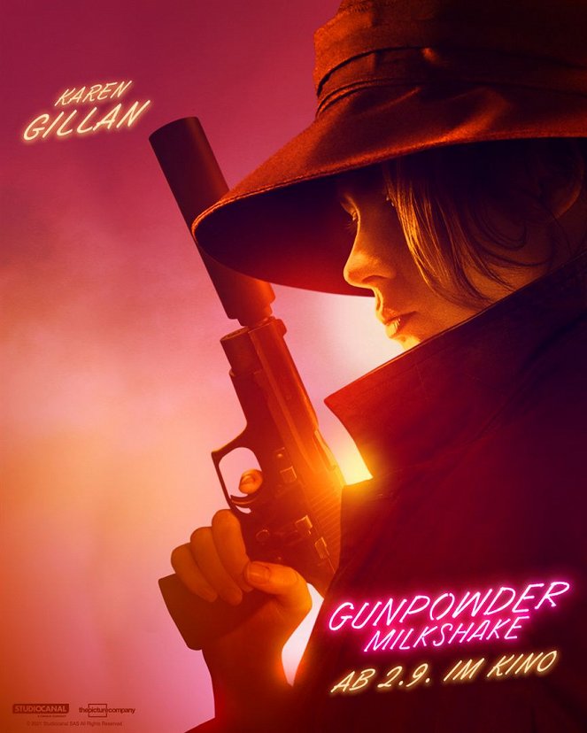 Gunpowder Milkshake - Plakate