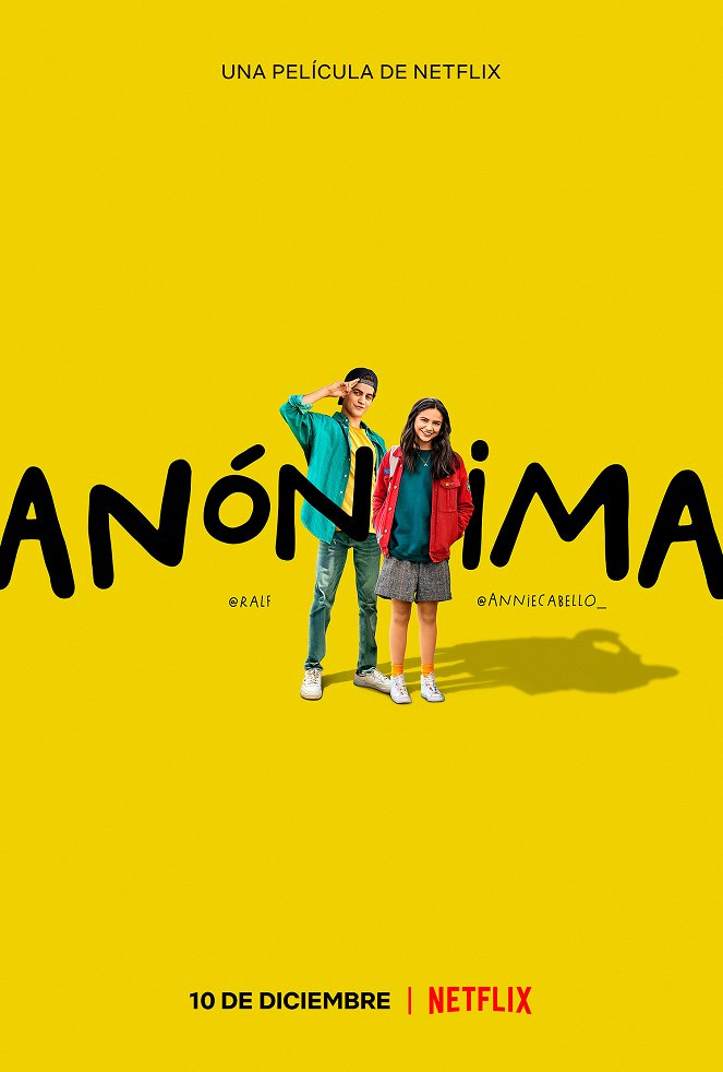 Anónima – Nachricht von Unbekannt - Plakate