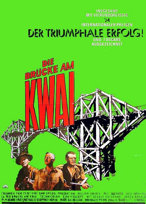 Die Brücke am Kwai - Plakate