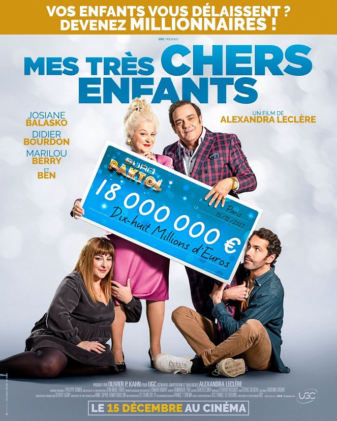 Mes très chers enfants - Plakáty