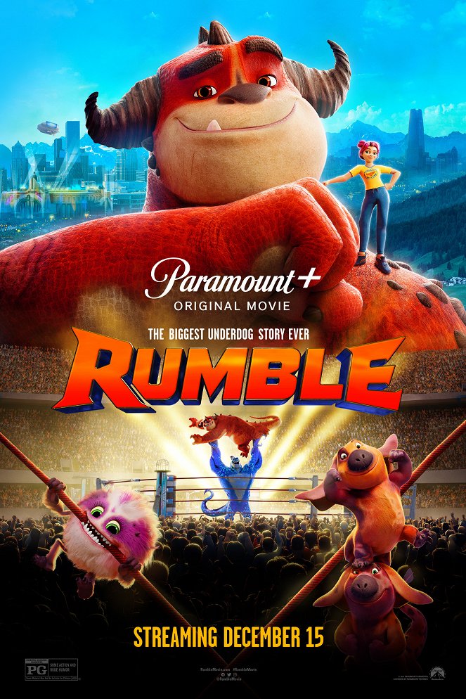Rumble: Monsterit kehässä - Julisteet