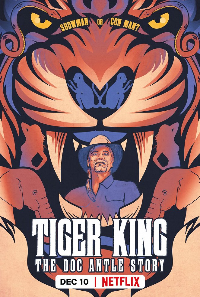 Tiger King: A História de Doc Antle - Cartazes