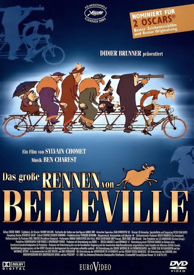 Das große Rennen von Belleville - Plakate