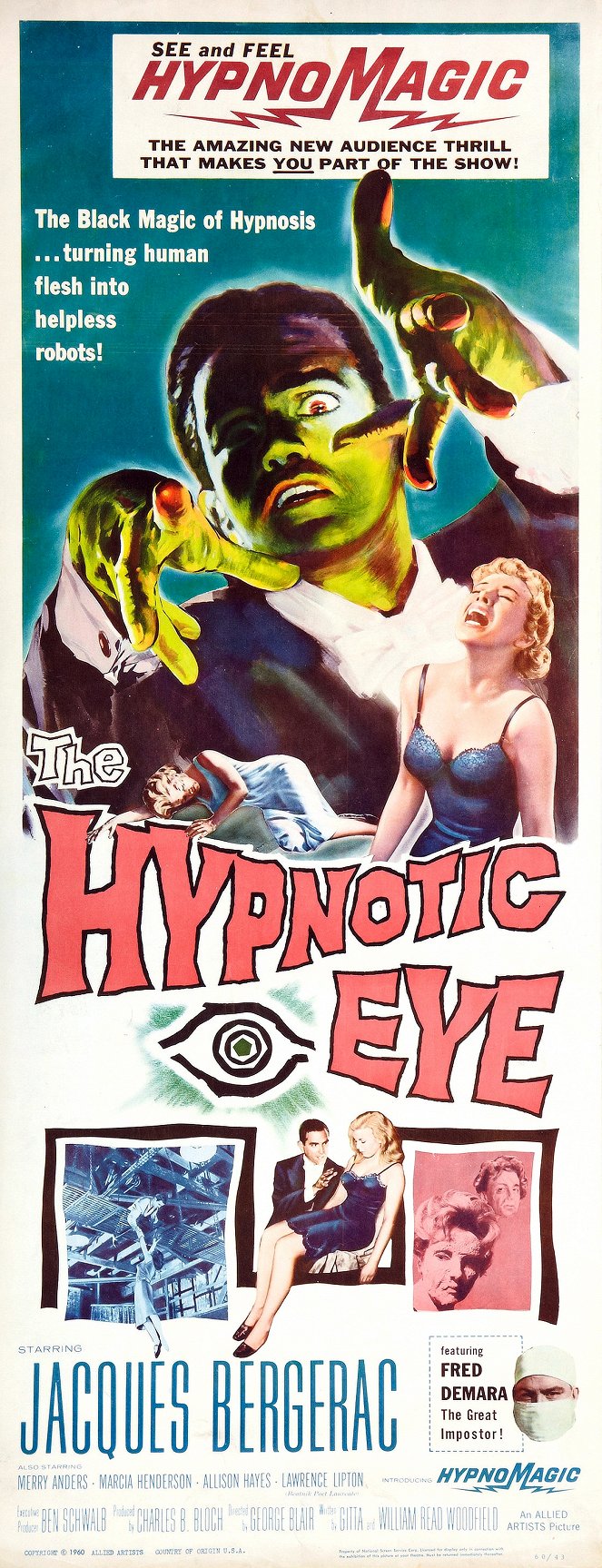 The Hypnotic Eye - Plakaty