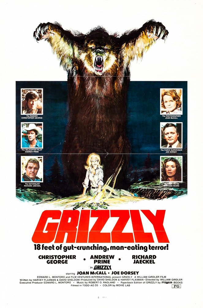 Grizzly: O Monstro da Floresta - Cartazes