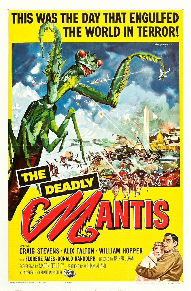 The Deadly Mantis - Plakátok