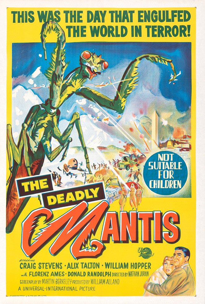 The Deadly Mantis - Posters