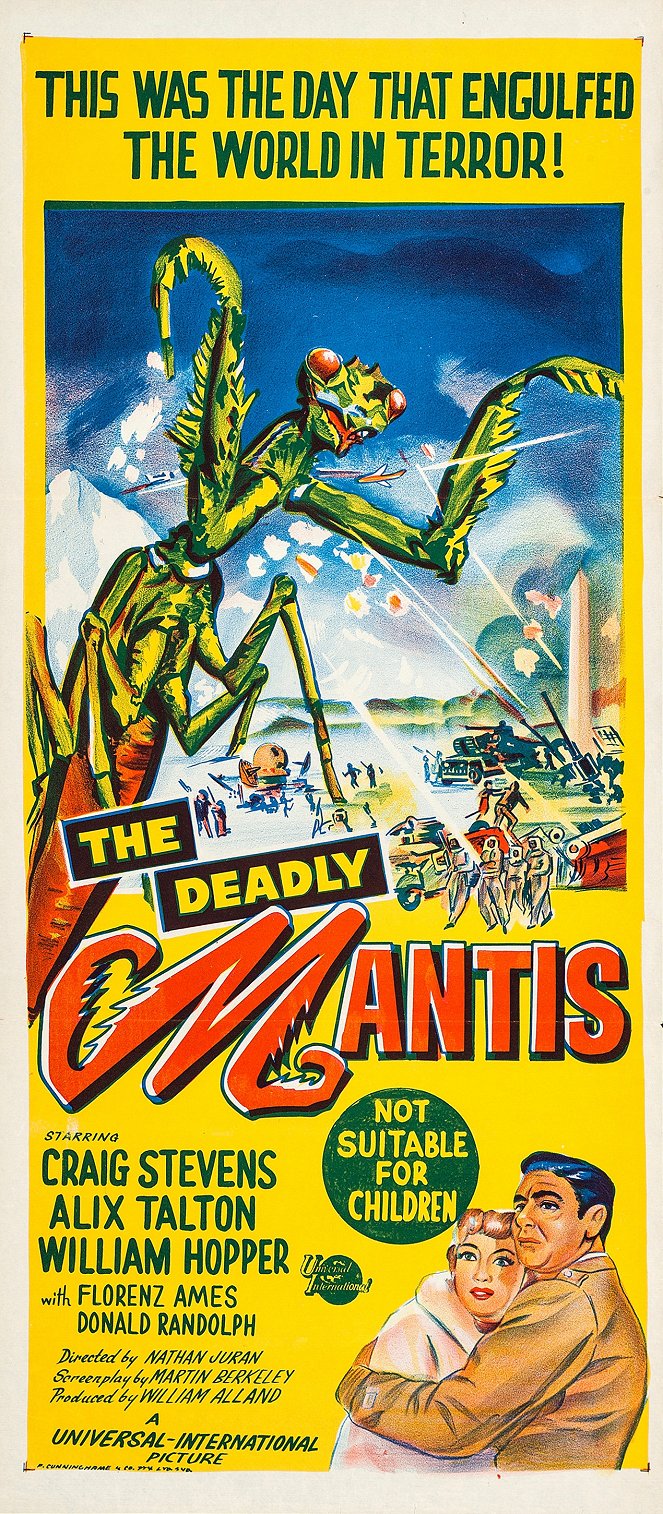 The Deadly Mantis - Posters