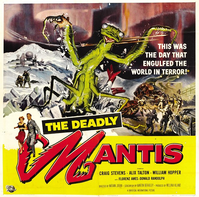The Deadly Mantis - Plakaty