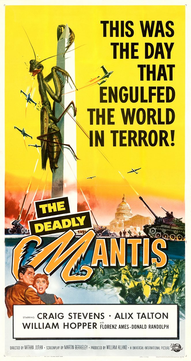 The Deadly Mantis - Plakate