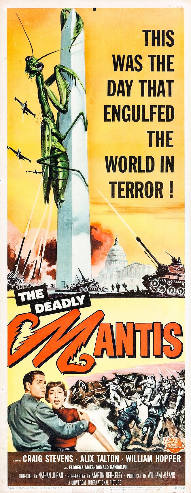 The Deadly Mantis - Plakátok