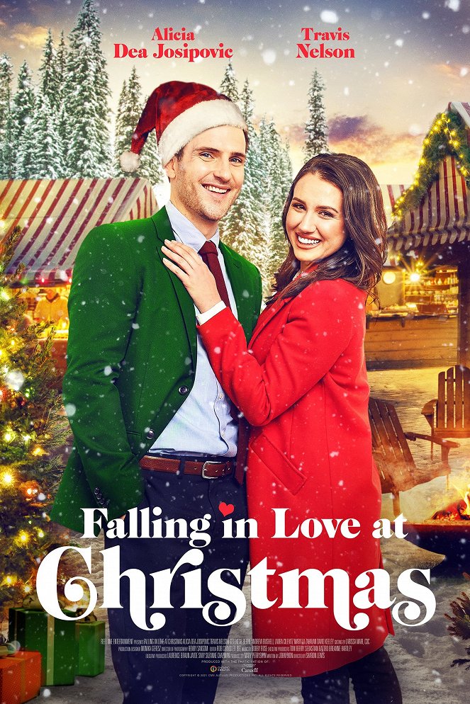 Falling in Love at Christmas - Posters