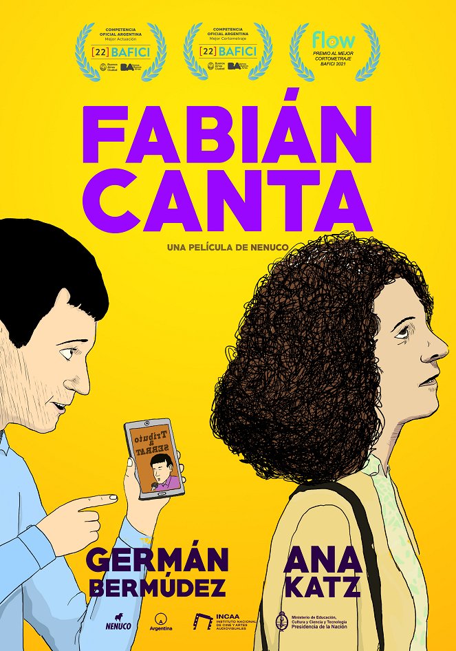 Fabián canta - Carteles