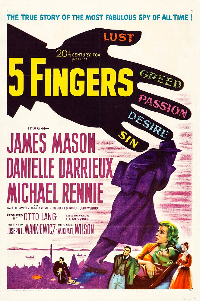 5 Fingers - Posters