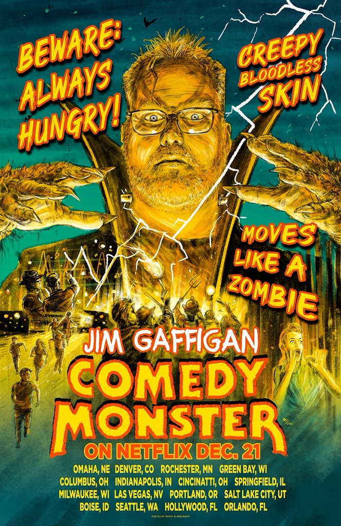 Jim Gaffigan: Comedy Monster - Affiches