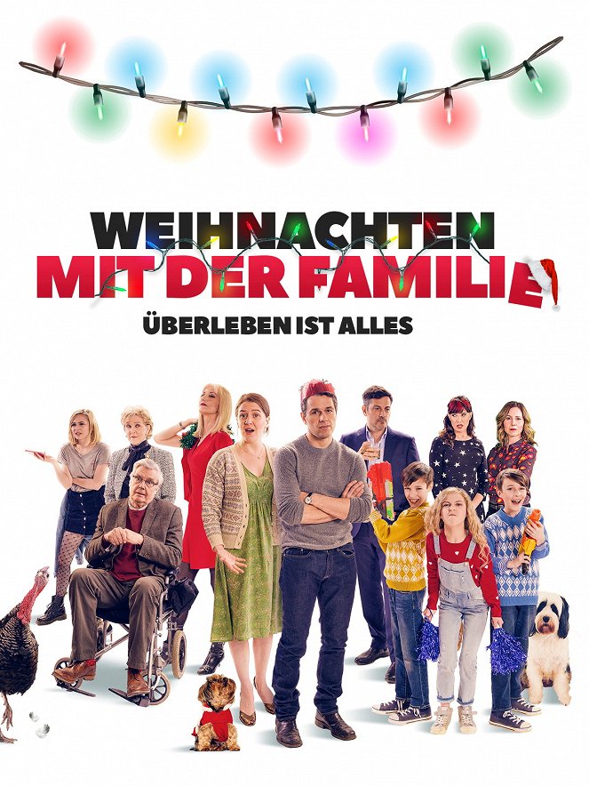 Weihnachten mit der Familie - Überleben ist alles - Plakate