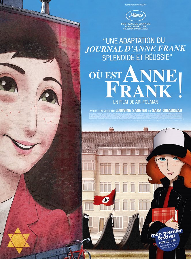 Kde je Anne Franková - Plakáty