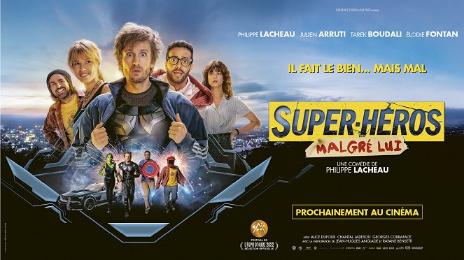 Super-héros malgré lui - Affiches