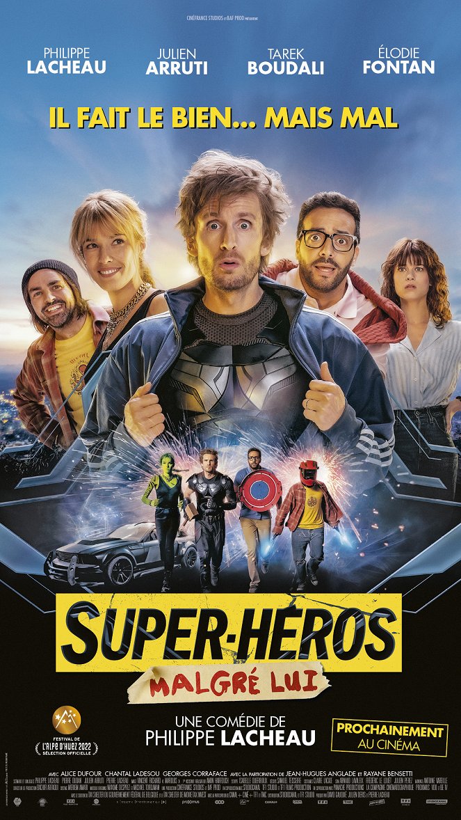 Super-héros malgré lui - Plakate
