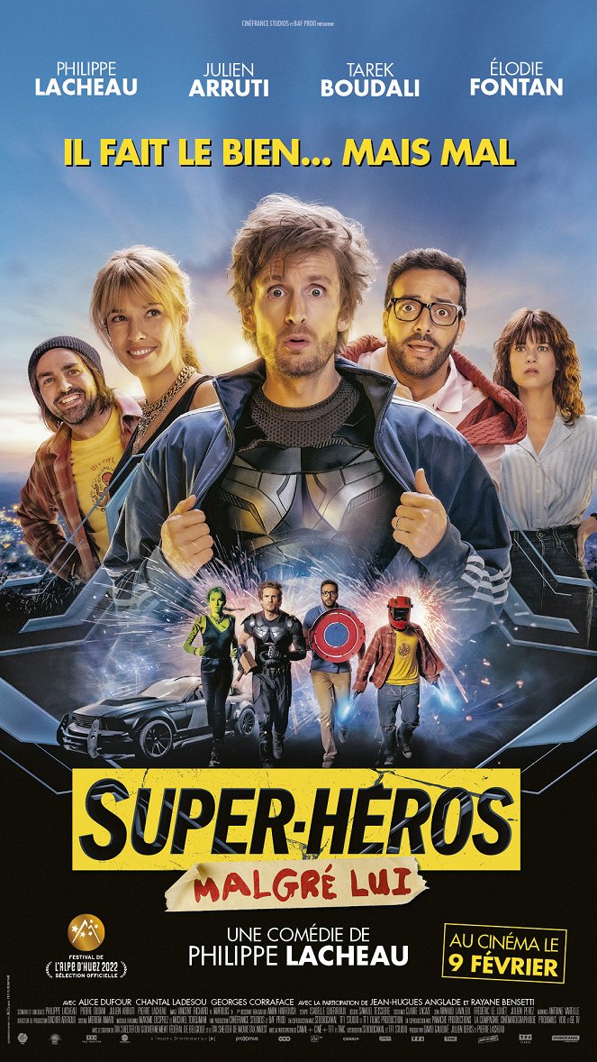 Super-héros malgré lui - Affiches