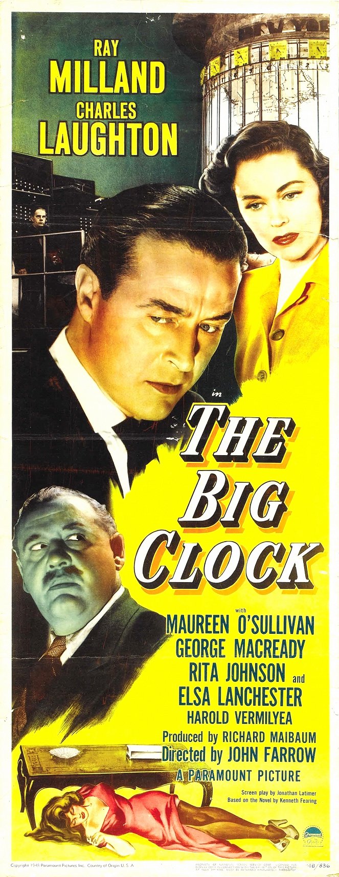 The Big Clock - Plakaty