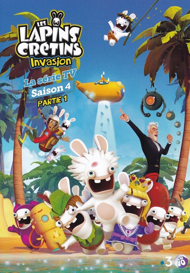 Les Lapins Crétins : Invasion - Les Lapins Crétins : Invasion - Season 4 - Affiches