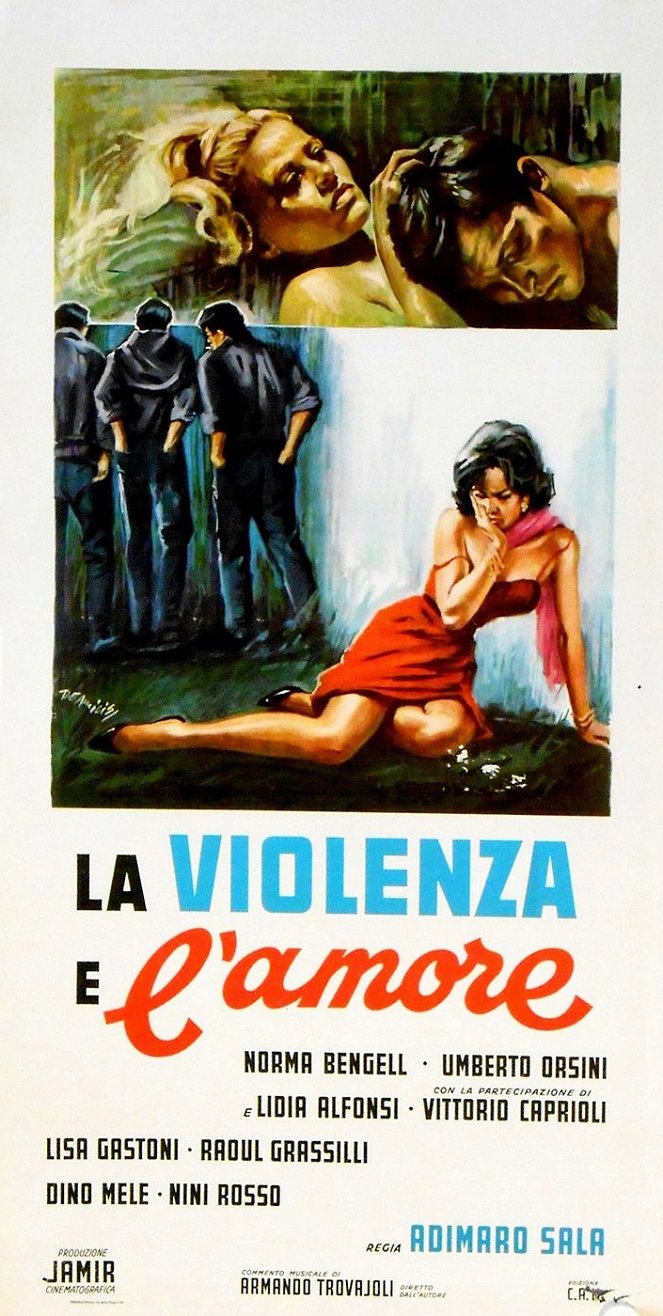 La violenza e l'amore - Cartazes