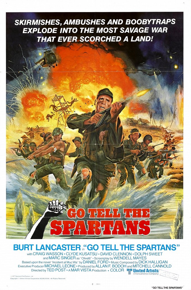 Go Tell the Spartans - Plakaty