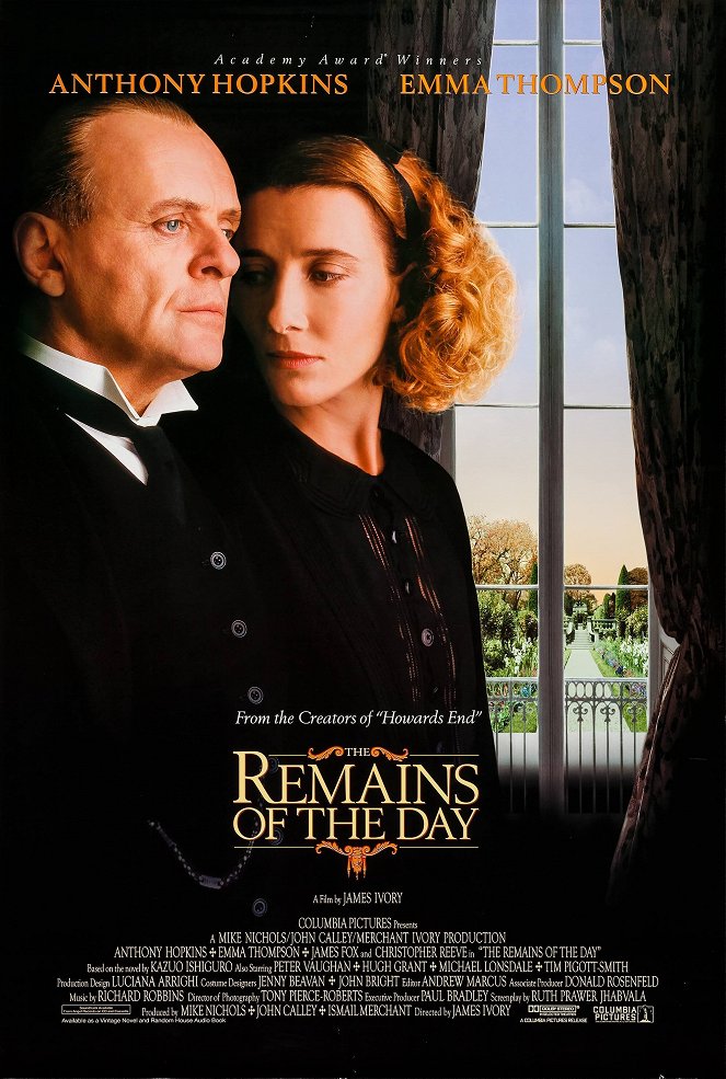 The Remains of the Day - Posters