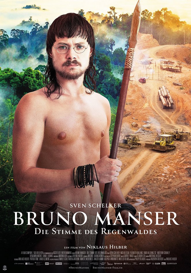 Bruno Manser - Die Stimme des Regenwaldes - Carteles