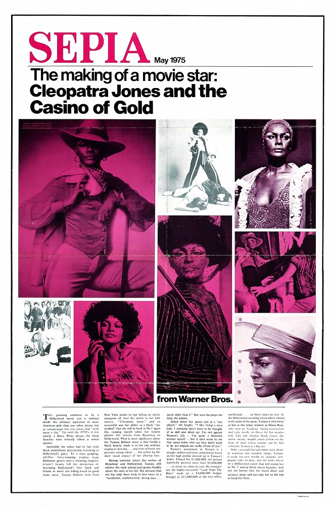 Kleopatra Jones a zlaté kasino - Plagáty
