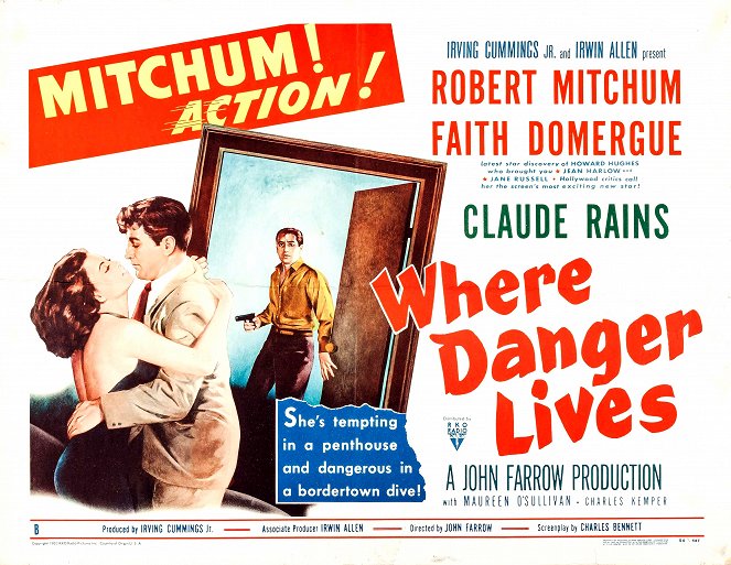 Where Danger Lives - Posters
