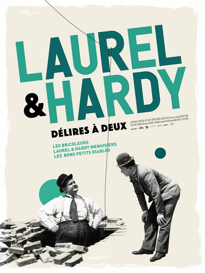 Laurel et Hardy menuisiers - Affiches
